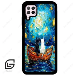 قاب گوشی هوآوی P40 لایت (Huawei P40 Lite ) طرح گربه کد 2727