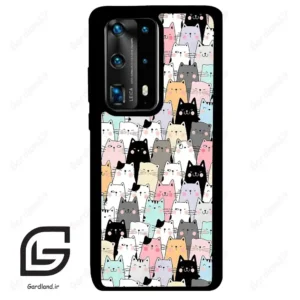 قاب گوشی هوآوی P40 پرو پلاس (Huawei P40 Pro Plus ) طرح گربه کد 2019