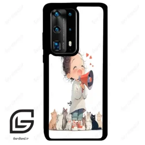 قاب گوشی هوآوی P40 پرو پلاس (Huawei P40 Pro Plus ) طرح دخترانه کد 2027