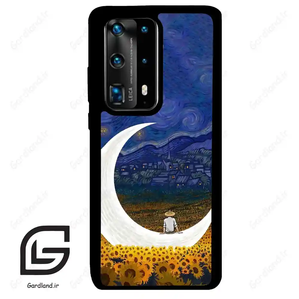 قاب گوشی هوآوی P40 پرو پلاس (Huawei P40 Pro Plus ) طرح ماه کد 2125