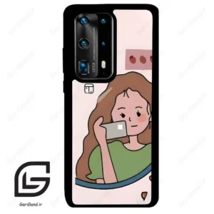 قاب گوشی هوآوی P40 پرو پلاس (Huawei P40 Pro Plus ) طرح دخترانه کد 2141