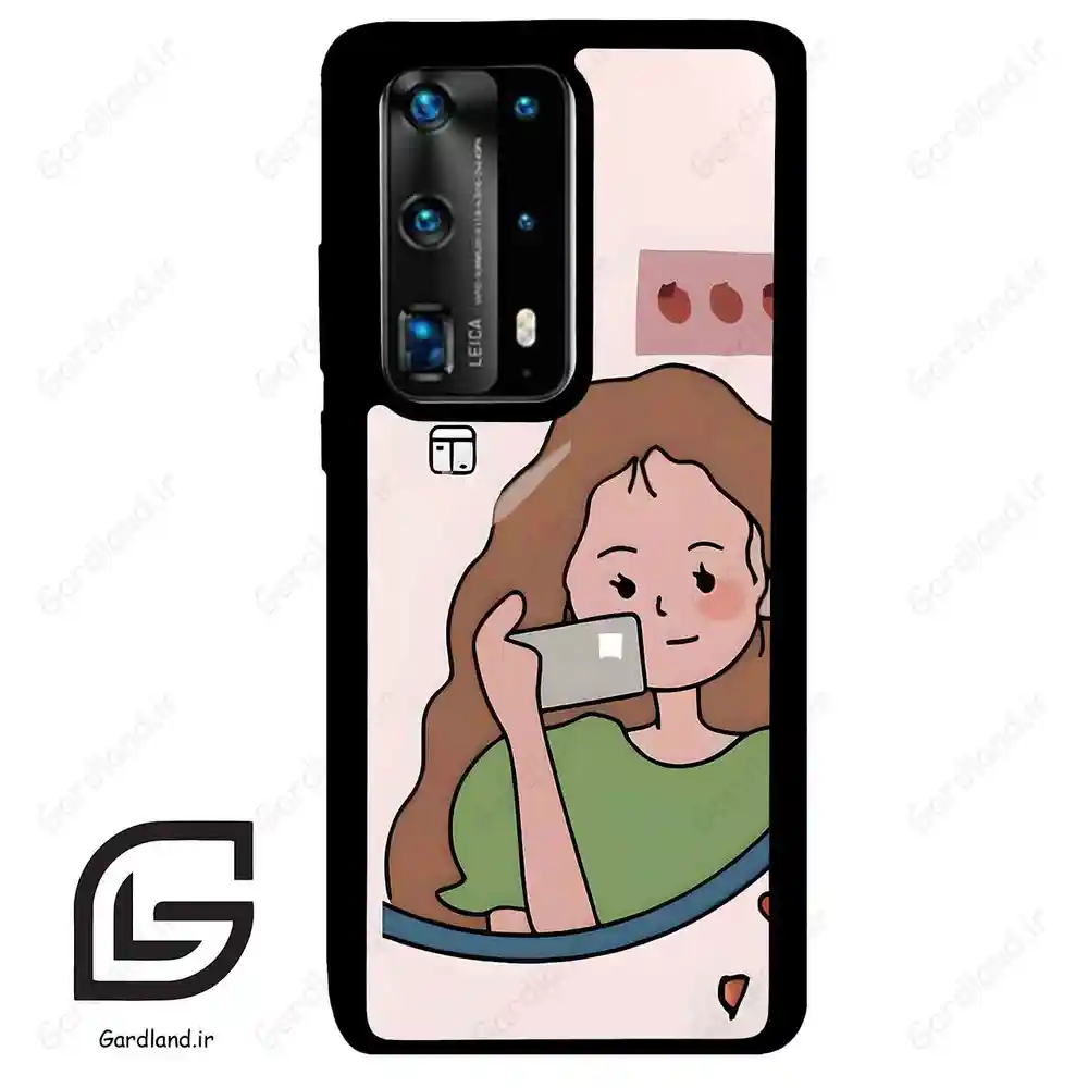 قاب گوشی هوآوی P40 پرو پلاس (Huawei P40 Pro Plus ) طرح دخترانه کد 2141