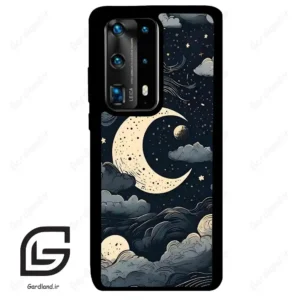 قاب گوشی هوآوی P40 پرو پلاس (Huawei P40 Pro Plus ) طرح ماه کد 2173