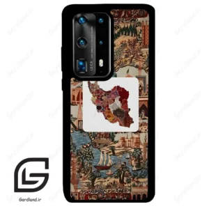 قاب گوشی هوآوی P40 پرو پلاس (Huawei P40 Pro Plus ) طرح نقشه ایران کد 2287