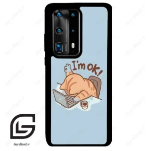 قاب گوشی هوآوی P40 پرو پلاس (Huawei P40 Pro Plus ) طرح گربه کد 2297