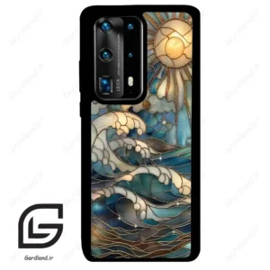 قاب گوشی هوآوی P40 پرو پلاس (Huawei P40 Pro Plus ) طرح شیشه کد 2393