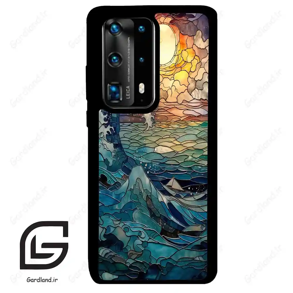 قاب گوشی هوآوی P40 پرو پلاس (Huawei P40 Pro Plus ) طرح موج کد 2413