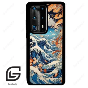قاب گوشی هوآوی P40 پرو پلاس (Huawei P40 Pro Plus ) طرح موج کد 2418