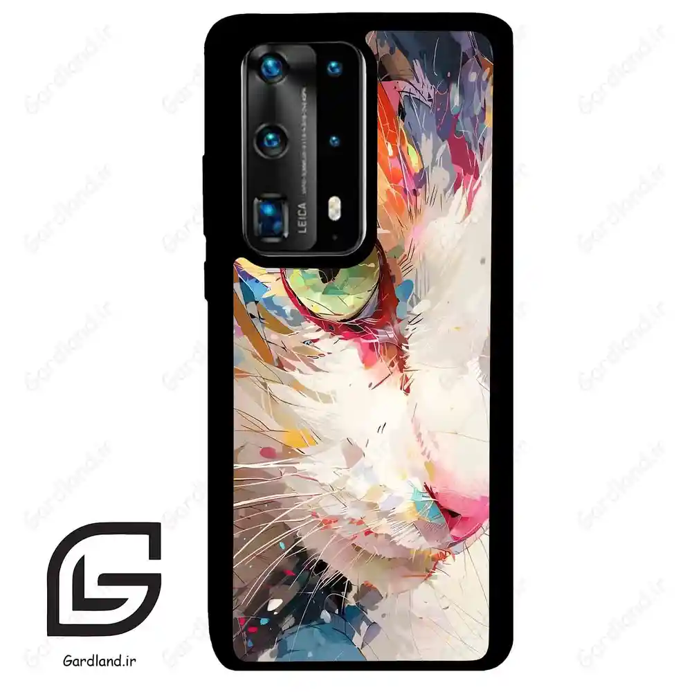 قاب گوشی هوآوی P40 پرو پلاس (Huawei P40 Pro Plus ) طرح گربه کد 2437