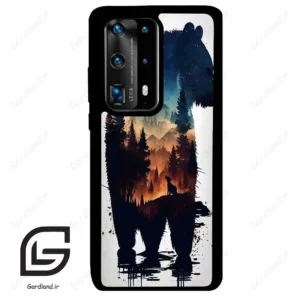 قاب گوشی هوآوی P40 پرو پلاس (Huawei P40 Pro Plus ) طرح خرس کد 2449