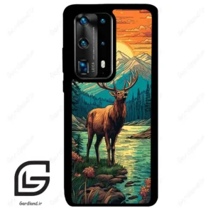 قاب گوشی هوآوی P40 پرو پلاس (Huawei P40 Pro Plus ) طرح گوزن کد 2471