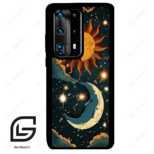 قاب گوشی هوآوی P40 پرو پلاس (Huawei P40 Pro Plus ) طرح ماه کد 2474
