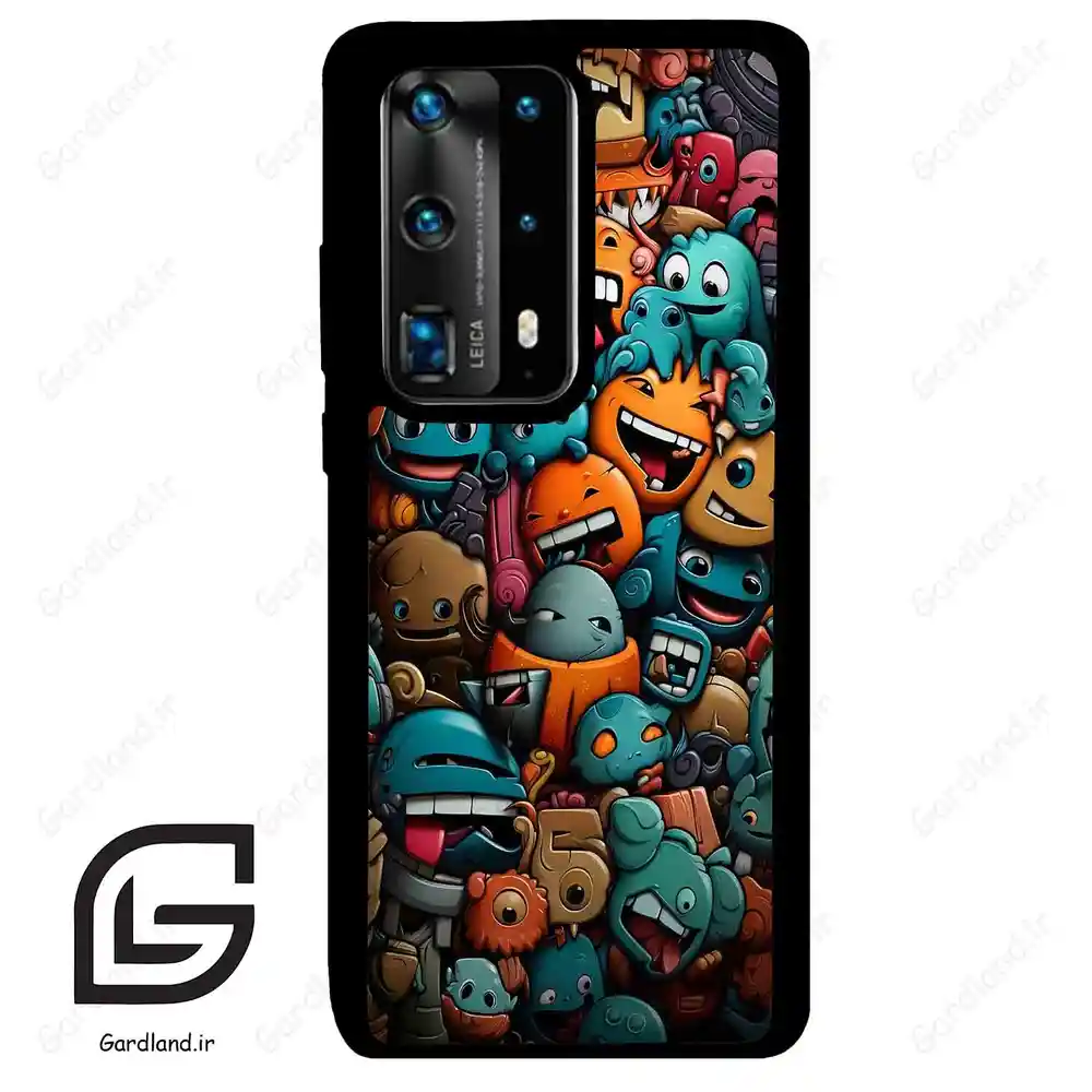 قاب گوشی هوآوی P40 پرو پلاس (Huawei P40 Pro Plus ) طرح استیکر کد 2478
