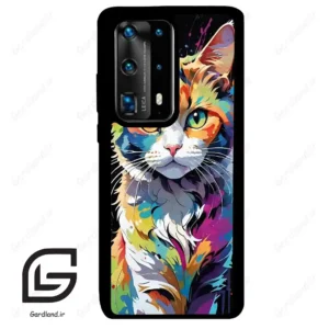 قاب گوشی هوآوی P40 پرو پلاس (Huawei P40 Pro Plus ) طرح گربه کد 2483
