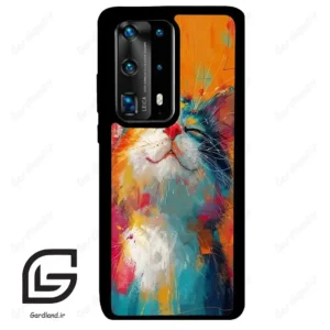 قاب گوشی هوآوی P40 پرو پلاس (Huawei P40 Pro Plus ) طرح گربه کد 2489