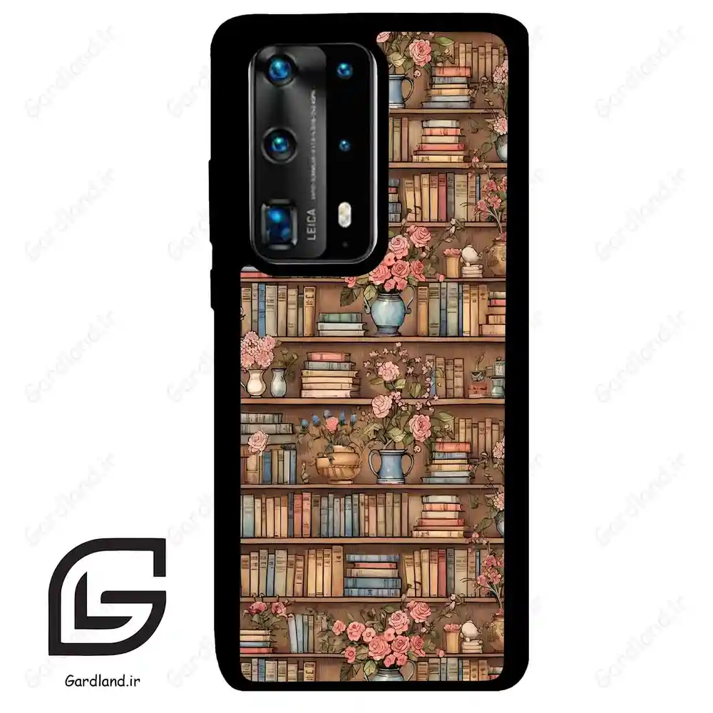 قاب گوشی هوآوی P40 پرو پلاس (Huawei P40 Pro Plus ) طرح کتابخانه کد 2535