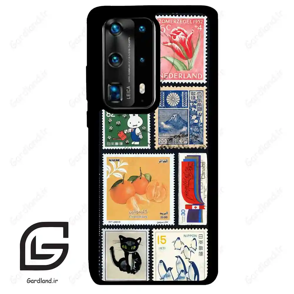 قاب گوشی هوآوی P40 پرو پلاس (Huawei P40 Pro Plus ) طرح تمبر کد 2603