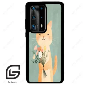 قاب گوشی هوآوی P40 پرو پلاس (Huawei P40 Pro Plus ) طرح گربه کد 2619