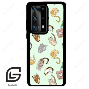 قاب گوشی هوآوی P40 پرو پلاس (Huawei P40 Pro Plus ) طرح گربه کد 2622