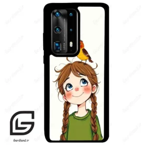 قاب گوشی هوآوی P40 پرو پلاس (Huawei P40 Pro Plus ) طرح دختر کد 2640