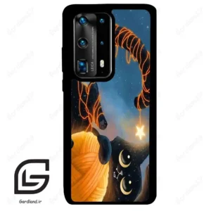 قاب گوشی هوآوی P40 پرو پلاس (Huawei P40 Pro Plus ) طرح گربه کد 2654