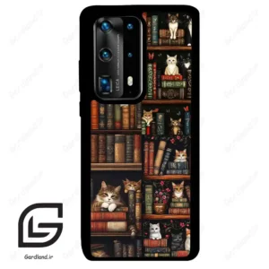 قاب گوشی هوآوی P40 پرو پلاس (Huawei P40 Pro Plus ) طرح کتابخانه کد 2675