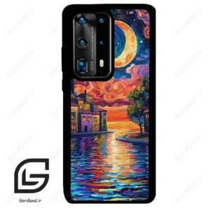 قاب گوشی هوآوی P40 پرو پلاس (Huawei P40 Pro Plus ) طرح ماه کد 2699