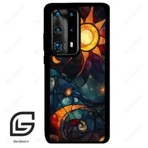 قاب گوشی هوآوی P40 پرو پلاس (Huawei P40 Pro Plus ) طرح خورشید کد 2707