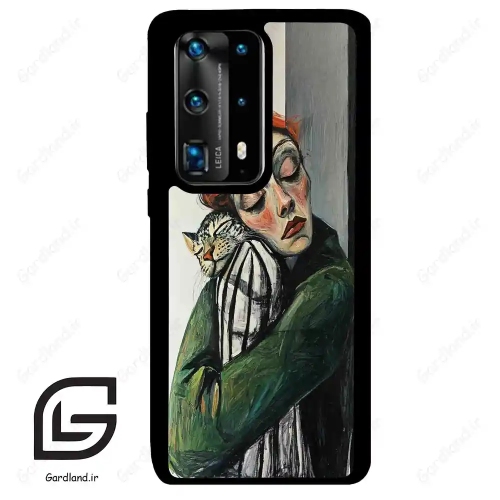 قاب گوشی هوآوی P40 پرو پلاس (Huawei P40 Pro Plus ) طرح گربه کد 2709