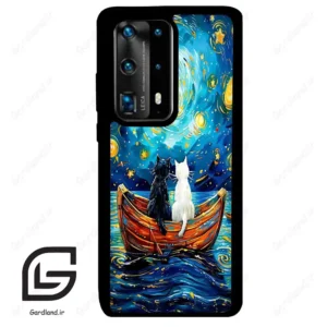 قاب گوشی هوآوی P40 پرو پلاس (Huawei P40 Pro Plus ) طرح گربه کد 2727