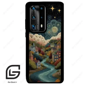 قاب گوشی هوآوی P40 پرو پلاس (Huawei P40 Pro Plus ) طرح دهکده کد 2736