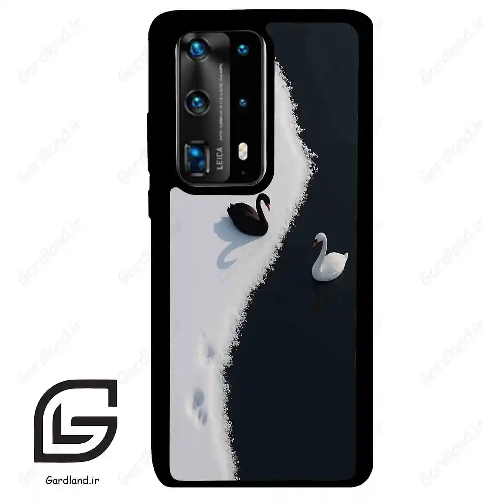 قاب گوشی هوآوی P40 پرو پلاس (Huawei P40 Pro Plus ) طرح قو کد 2804