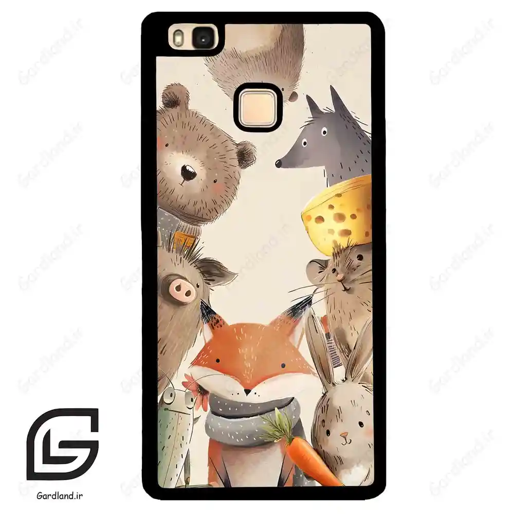 قاب گوشی هوآوی P9 لایت (Huawei P9 Lite ) طرح حیوانات کد 2338