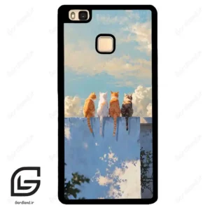 قاب گوشی هوآوی P9 لایت (Huawei P9 Lite ) طرح گربه کد 2367
