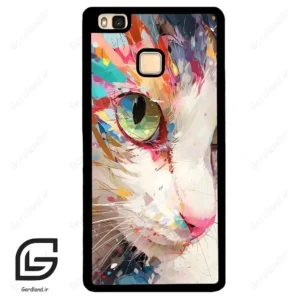 قاب گوشی هوآوی P9 لایت (Huawei P9 Lite ) طرح گربه کد 2437