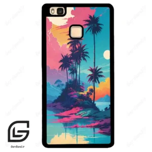 قاب گوشی هوآوی P9 لایت (Huawei P9 Lite ) طرح جزیره کد 2461