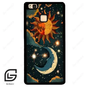 قاب گوشی هوآوی P9 لایت (Huawei P9 Lite ) طرح ماه کد 2474