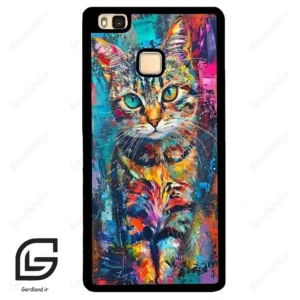 قاب گوشی هوآوی P9 لایت (Huawei P9 Lite ) طرح گربه کد 2488