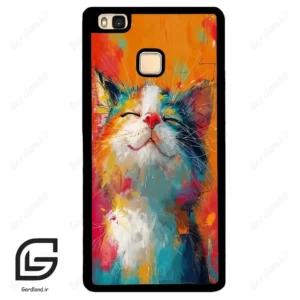 قاب گوشی هوآوی P9 لایت (Huawei P9 Lite ) طرح گربه کد 2489