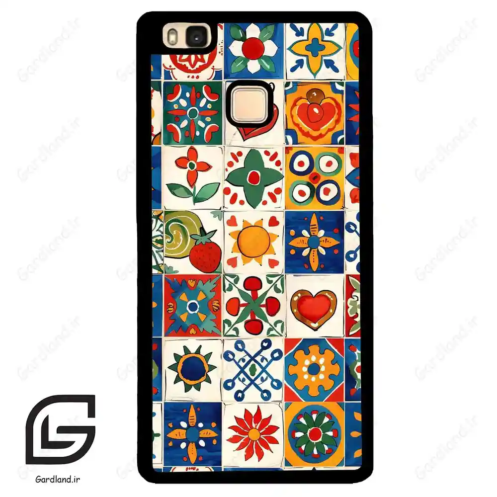 قاب گوشی هوآوی P9 لایت (Huawei P9 Lite ) طرح کاشی کد 2594
