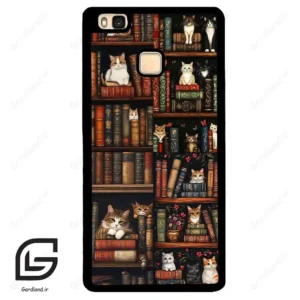 قاب گوشی هوآوی P9 لایت (Huawei P9 Lite ) طرح کتابخانه کد 2675