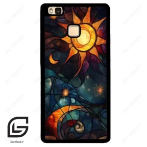 قاب گوشی هوآوی P9 لایت (Huawei P9 Lite ) طرح خورشید کد 2707