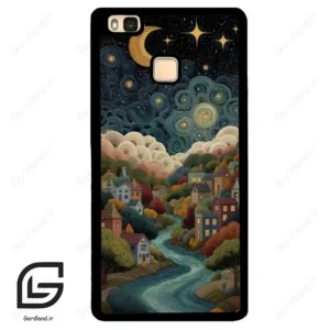 قاب گوشی هوآوی P9 لایت (Huawei P9 Lite ) طرح دهکده کد 2736