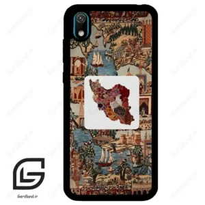 قاب گوشی هوآوی Y5 2019 (Huawei Y5 2019 ) طرح نقشه ایران کد 2287