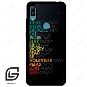 قاب گوشی هوآوی Y6 2019 (Huawei Y6 2019 ) طرح متن کد 2332