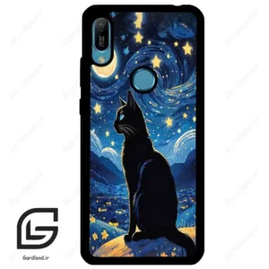 قاب گوشی هوآوی Y6 2019 (Huawei Y6 2019 ) طرح گربه کد 2438