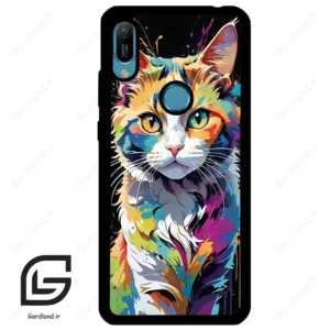 قاب گوشی هوآوی Y6 2019 (Huawei Y6 2019 ) طرح گربه کد 2483