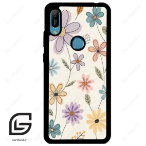 قاب گوشی هوآوی Y6 2019 (Huawei Y6 2019 ) طرح گل کد 2587
