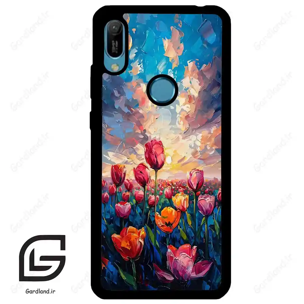 قاب گوشی هوآوی Y6 2019 (Huawei Y6 2019 ) طرح گل کد 2687
