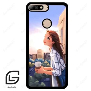قاب گوشی هوآوی Y7 2018 (Huawei Y7 2018 ) طرح دخترانه کد 2086
